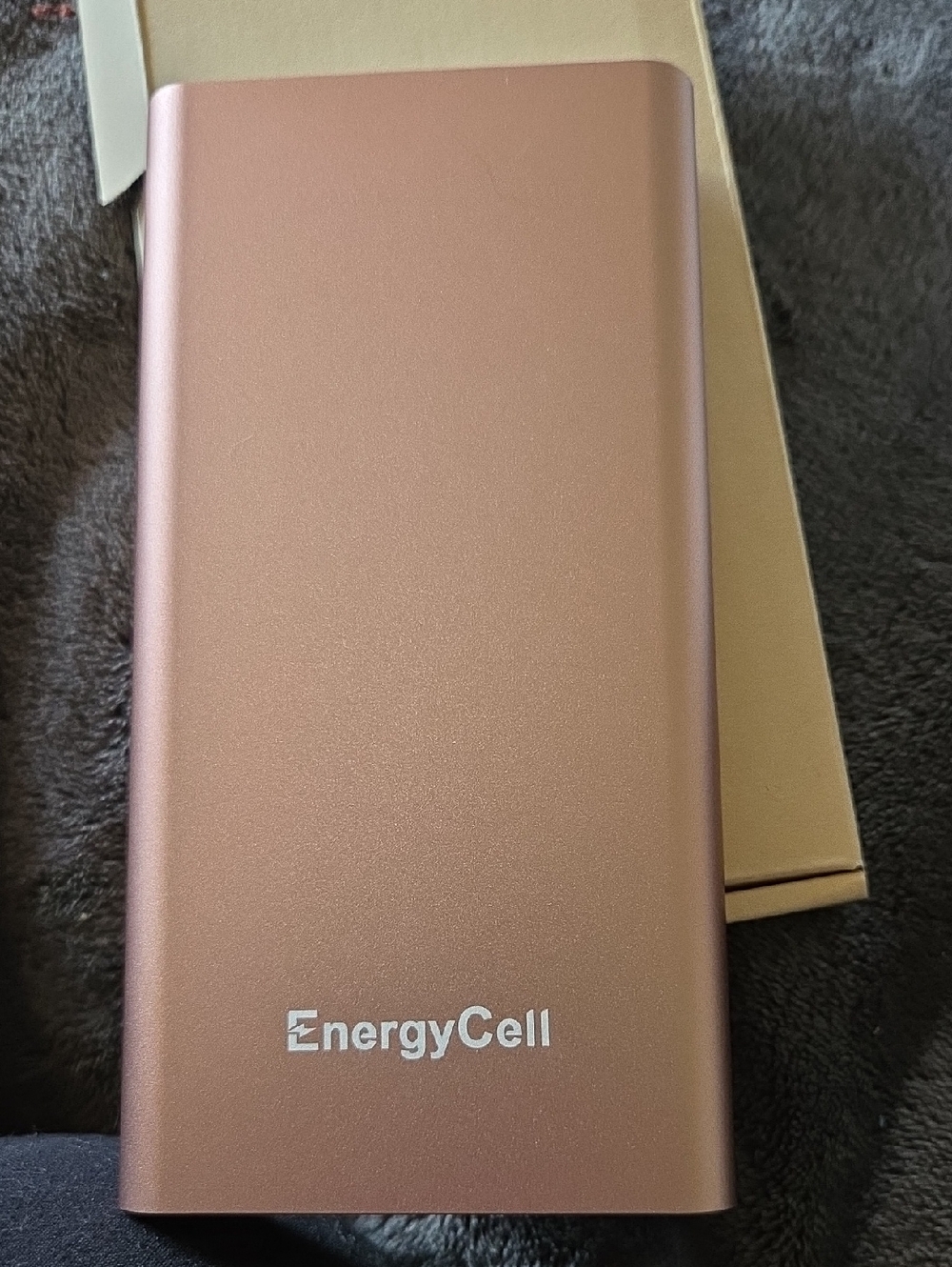 Rose Gold Portable Power Bank - Slim External Charger
